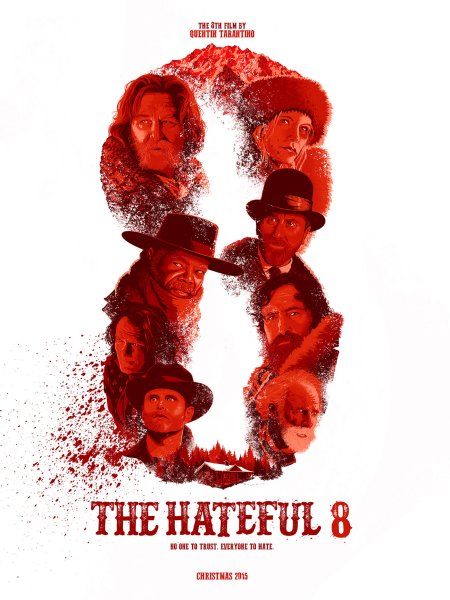 Hateful eight Постер