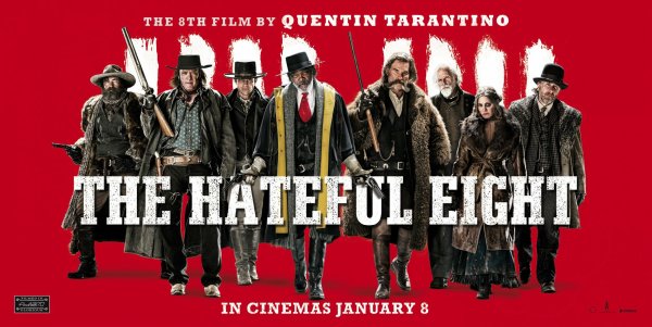 Омерзительная восьмерка (2015) the Hateful eight Постер
