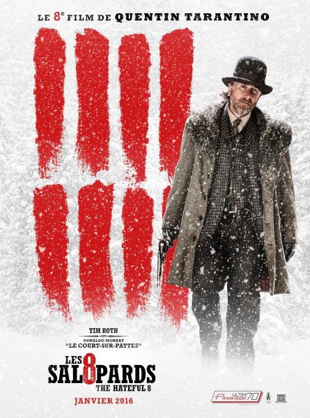 Омерзительная восьмерка (2015) the Hateful eight Постер