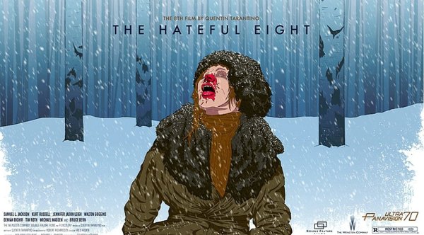 Омерзительная восьмерка фильм 2015 Постер