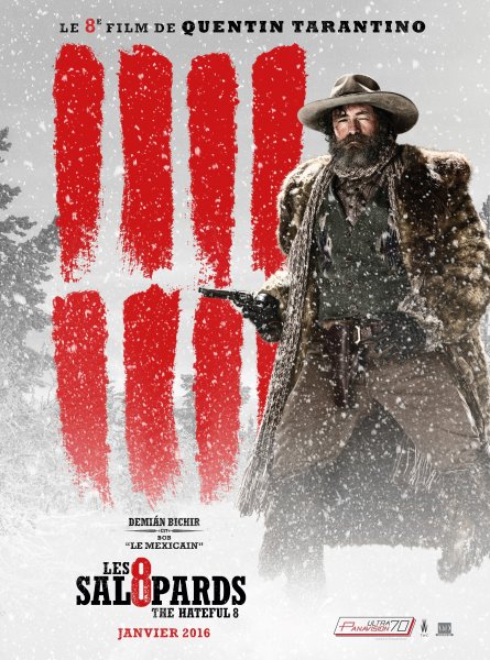 Омерзительная восьмерка (2015) the Hateful eight Постер