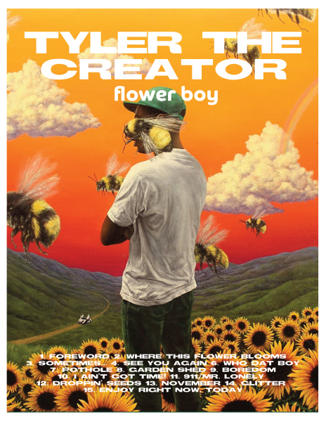 Tyler the creator Flower boy обложка