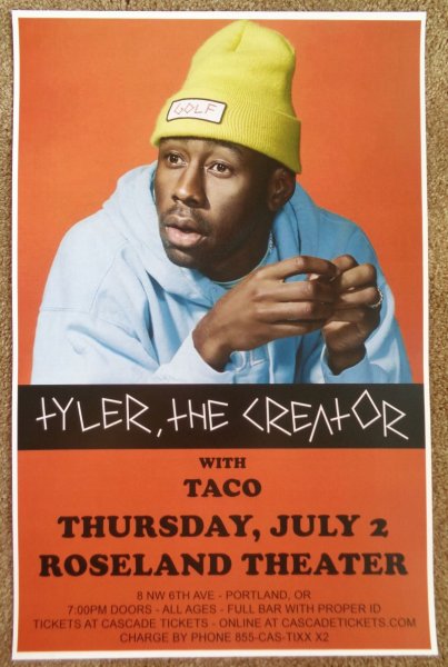 Плакат Tyler the creator