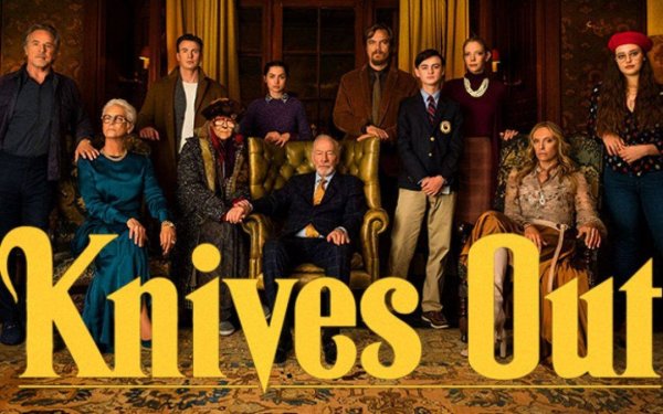 Knives.out.2019 Постер