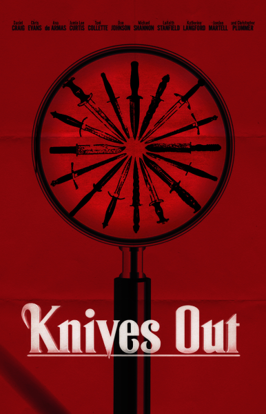 Knives.out.2019 Постер