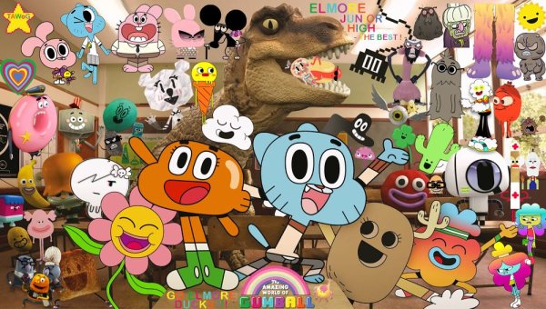 Удивительный мир Гамбола Постер