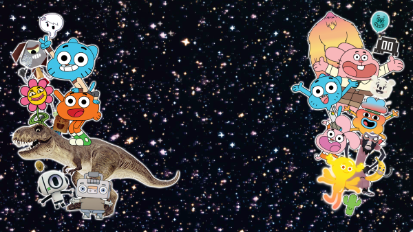 Удивительный мир Гамбола Постер