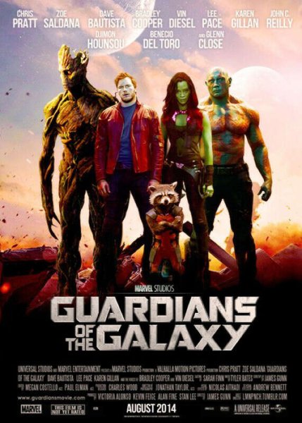 Стражи Галактики игра Постер