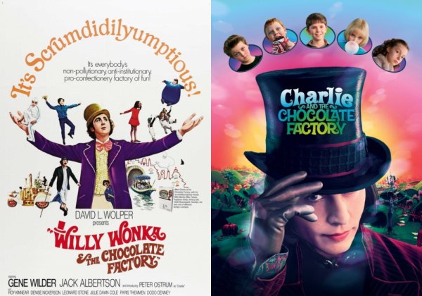 Чарли и шоколадная фабрика 2005 обложка