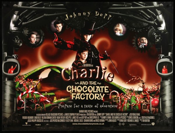 Charlie and the Chocolate Factory Постер