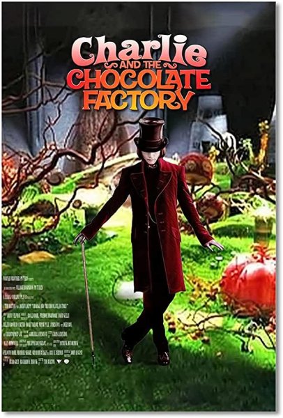 Вилли Вонка и шоколадная фабрика Постер