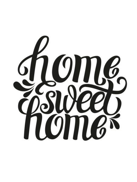 Sweet Home леттеринг