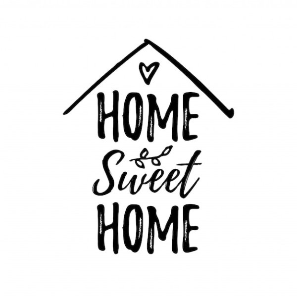 Home Sweet Home надпись