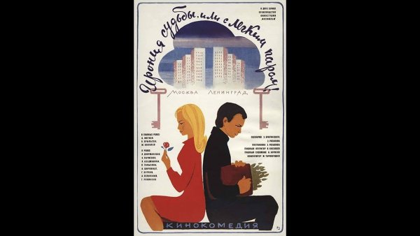 Ирония судьбы плакат