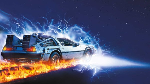 Back to the Future DELOREAN панель