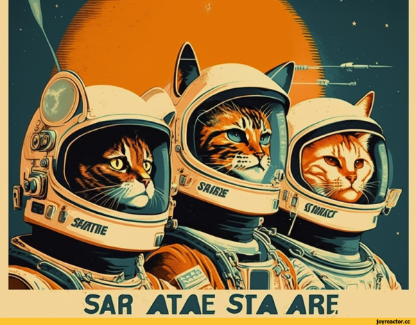 Постер космос на стену