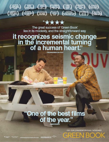 Зеленая книга фильм Постер