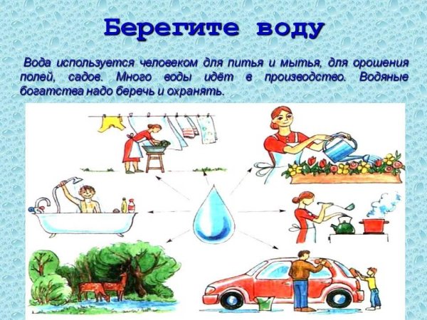 Береги воду
