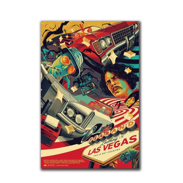 Страх и ненависть в Лас-Вегасе плакат