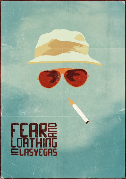 Fear and Loathing in las Vegas Постер