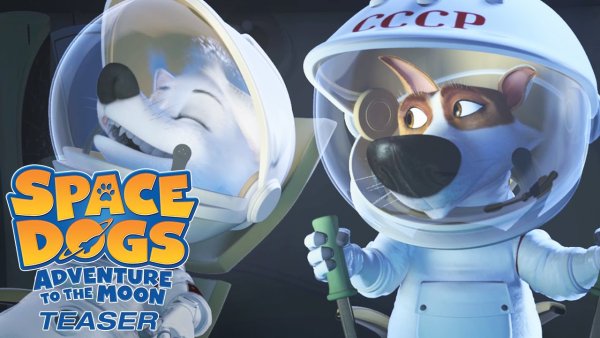Space Dogs Adventure to the Moon