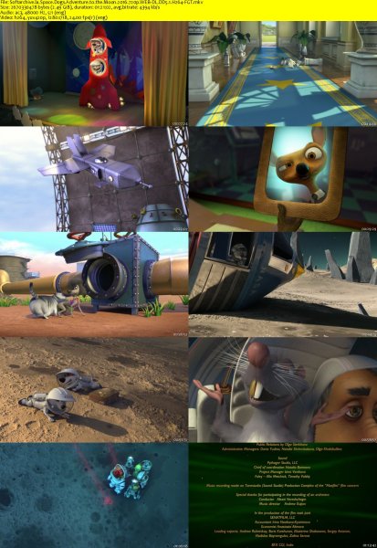 Space Dogs Adventure to the Moon Trailer