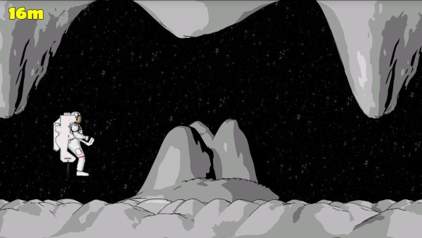 Игры человечек на Луне