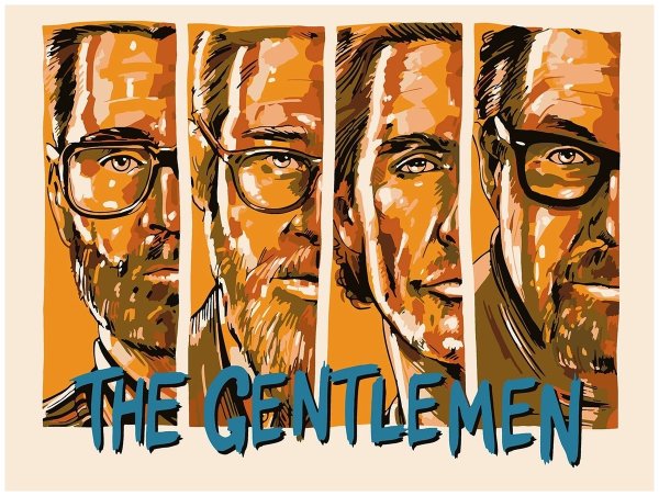 Джентльмены 2019 Постер