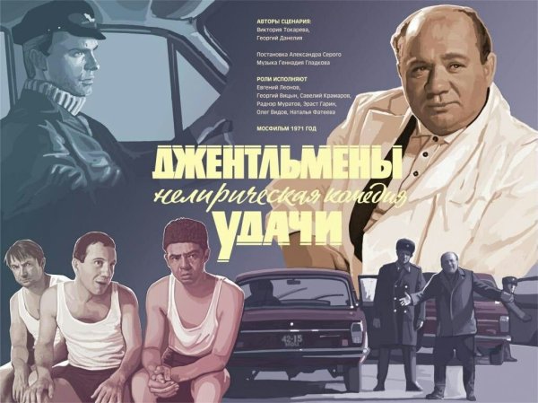 Джентльмены афиша