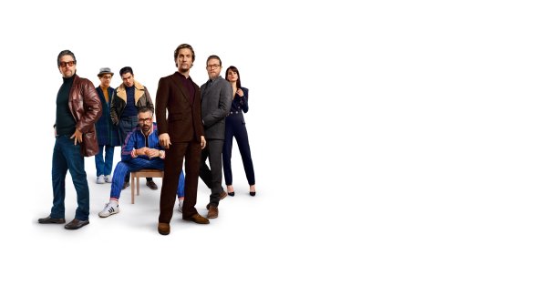 Джентльмены Гай Ричи Постер