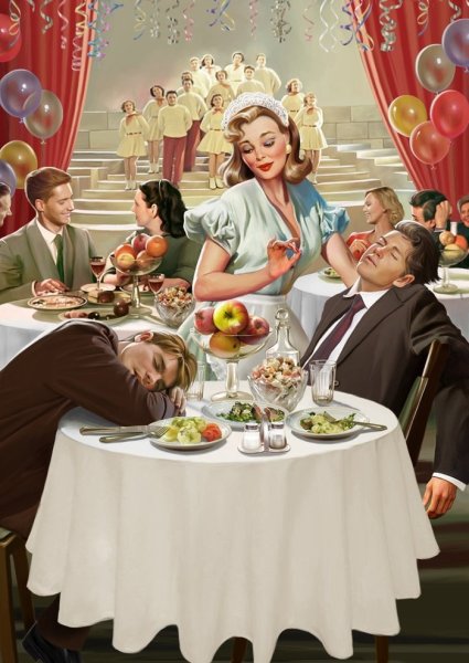 Советские рекламные плакаты пива