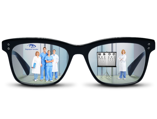Очки для зрения баннер