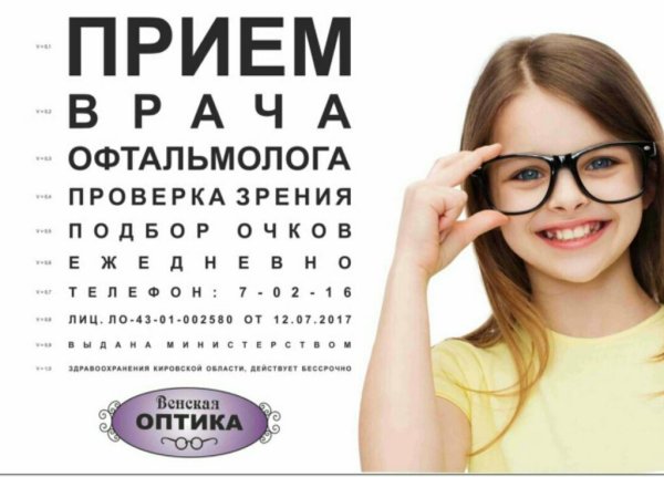 Проверка зрения