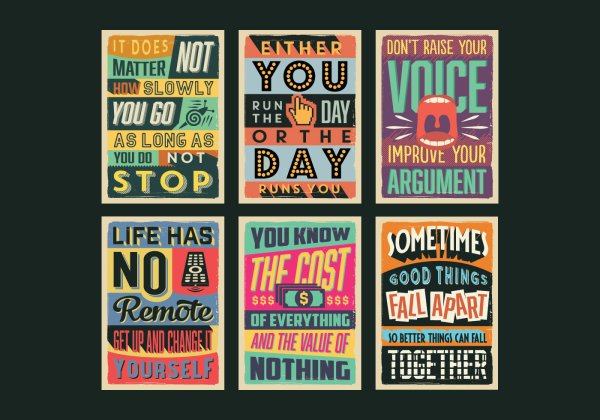 Плакат вектор