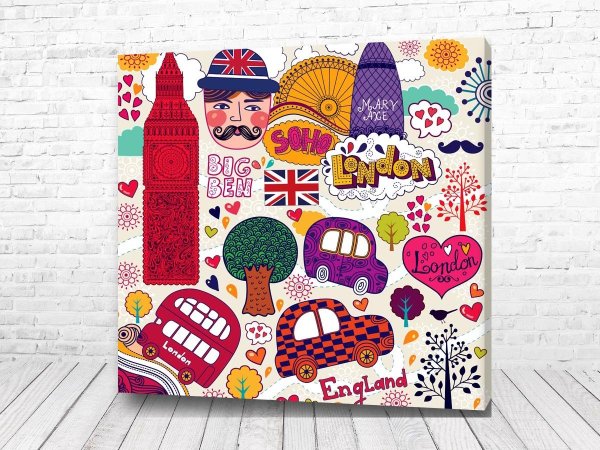 Яркие плакаты на стену