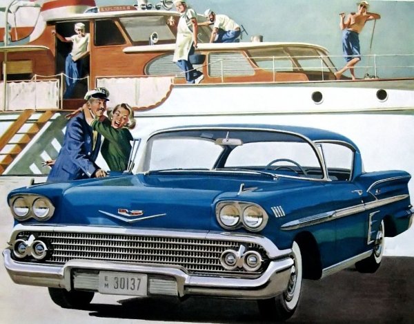1958 Chevrolet Impala Art