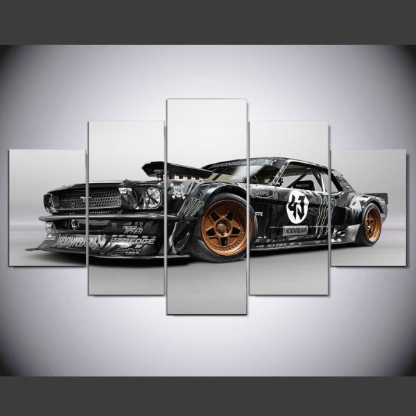 Модульная картина Форд Мустанг