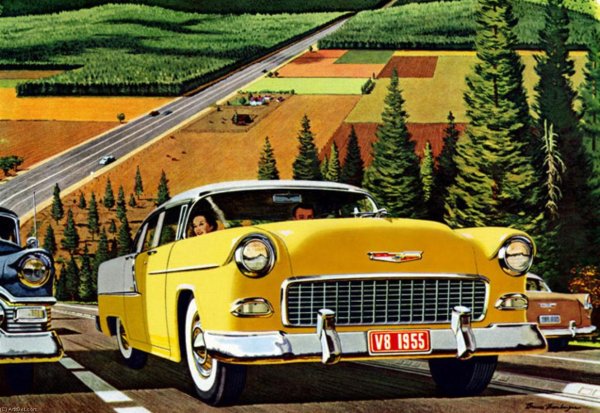 Постеры американских авто