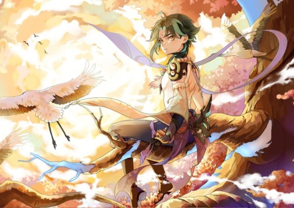 Сяо Геншин арт