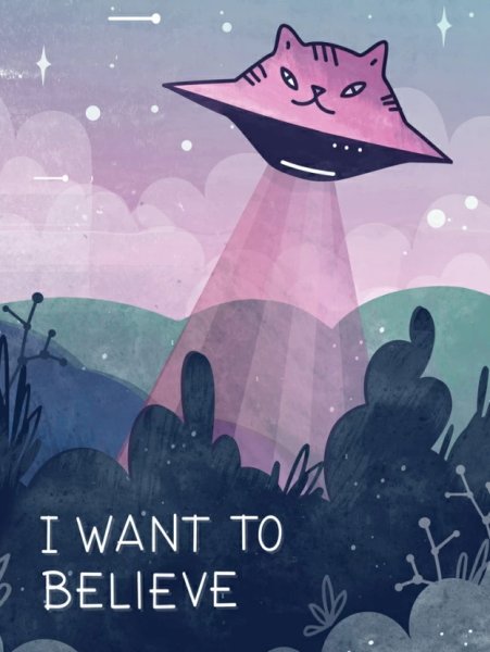 Постер i want to believe