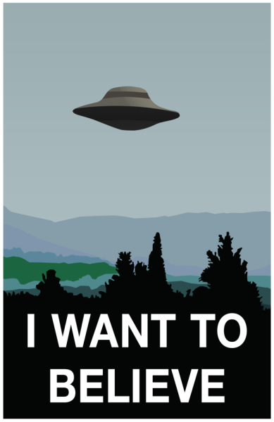 Постер i want to believe
