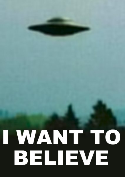 Секретные материалы Постер i want to believe