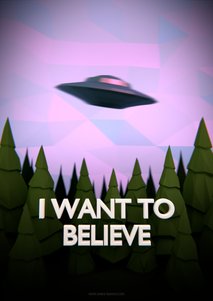 НЛО I want to believe