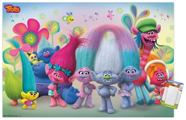 Тролли плакат