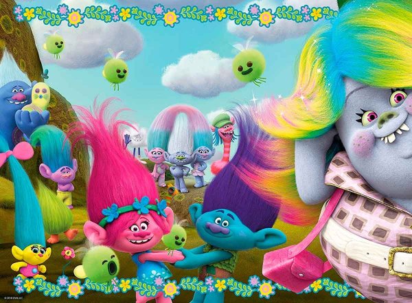 Фон из троллей