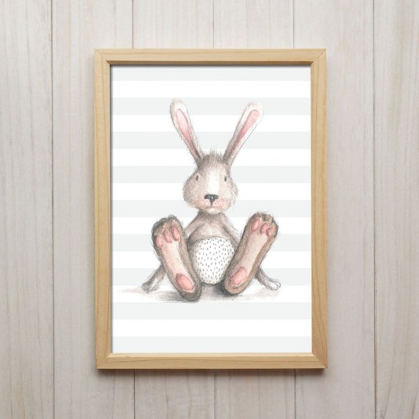 Заяц на стену