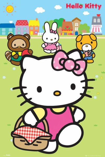 Постеры инди КИД hello Kitty
