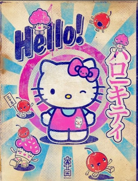 Постеры Хэллоу Китти