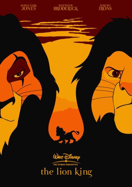 Король Лев мультфильм 1994 афиша