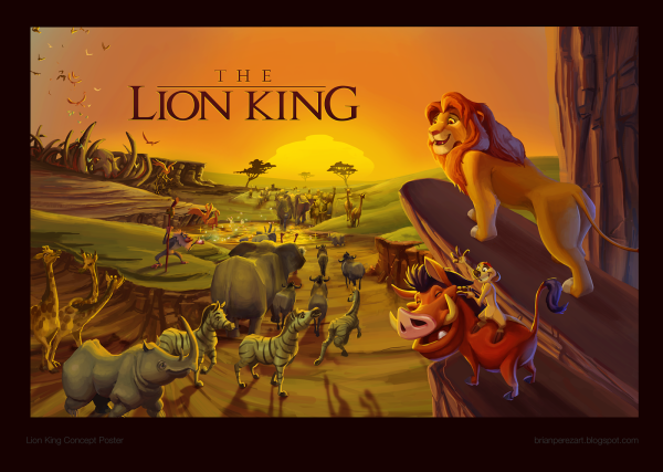 Король Лев Постер